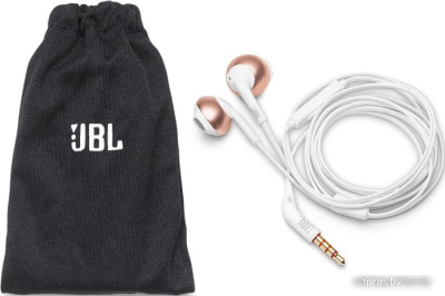 Наушники JBL T205 (розовое золото) 