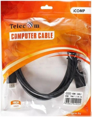 Удлинитель Telecom TCG235MF-2M (2 м, черный) 