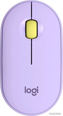 Мышь Logitech M350 Pebble (лавандовый) 