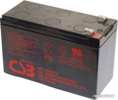 Аккумулятор для ИБП CSB UPS12460 F2 (12В/9 А·ч) 