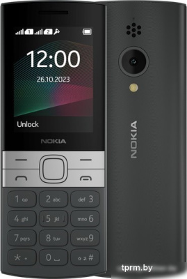 Кнопочный телефон Nokia 150 (2023) Dual SIM ТА-1582 (черный) 