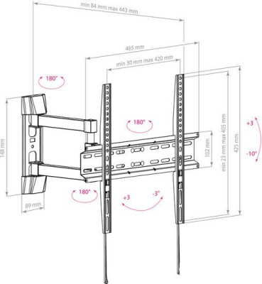 Кронштейн Arm Media LCD-414 