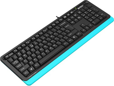 Клавиатура A4Tech Fstyler FKS10 (черный/синий) 