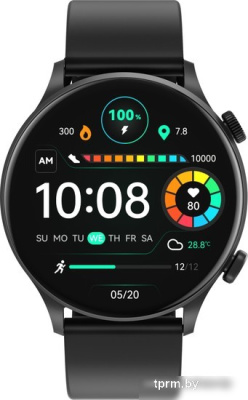 Умные часы Haylou Solar Plus LS16 (черный, международная версия) 