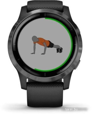 Умные часы Garmin Vivoactive 4 (черный/серый) 