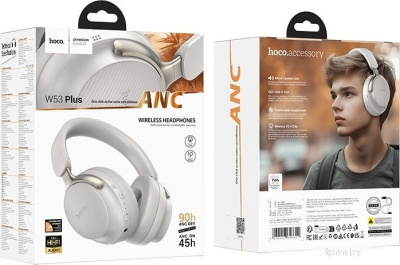 Наушники Hoco W53 Plus (серый) 