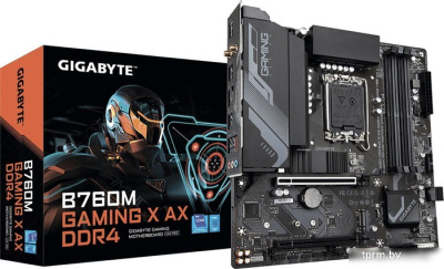 Материнская плата Gigabyte B760M Gaming X AX DDR4 (rev. 1.x) 