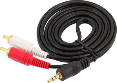 Sipl AK233 RCA - 3.5 мм (1.5 м, черный) 