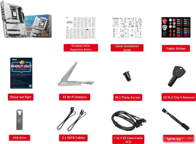 Материнская плата MSI MPG X870E Edge TI WiFi 