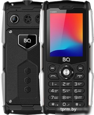 Мобильный телефон BQ-Mobile BQ-2449 Hammer (черный) 