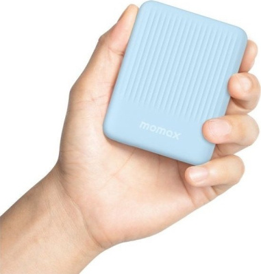 Внешний аккумулятор Momax Q.MAG Minimal IP122 5000mAh (голубой) 