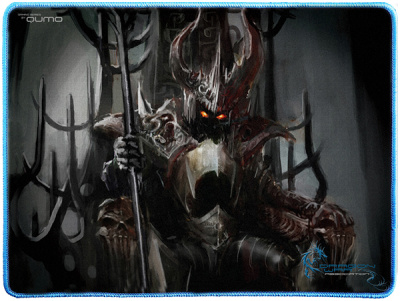 Коврик для мыши QUMO Dragon War Dead King 