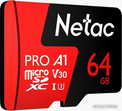 Карта памяти Netac P500 Extreme Pro 64GB NT02P500PRO-064G-S 