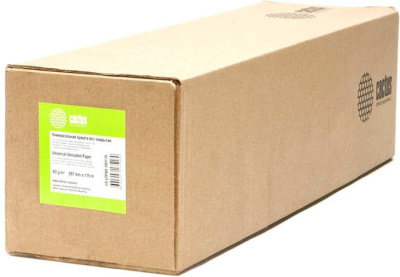 Инженерная бумага CACTUS инженерная 297мм x 175 м [CS-LFP80-297175] 