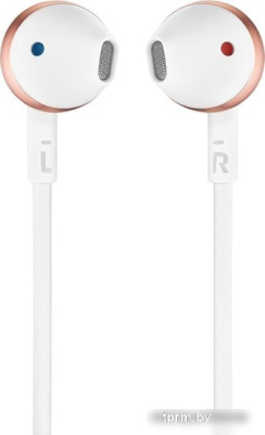 Наушники JBL T205 (розовое золото) 