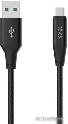 Кабель Celebrat CB-05 Micro USB (1 м, черный) 
