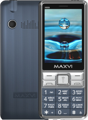 Кнопочный телефон Maxvi X900i (маренго)