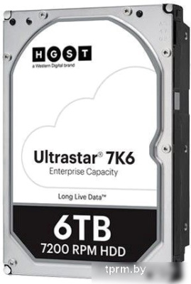 Жесткий диск WD DC HC310 6TB HUS726T6TALE6L4 