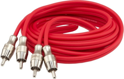 Кабель Aura RCA - RCA RCA-B22 SE (2 м, красный)