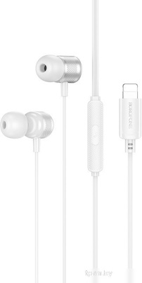 Наушники Borofone BM93 Lightning (белый) 