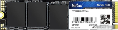 SSD Netac NV2000 256GB NT01NV2000-256-E4X 