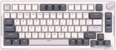 Клавиатура Royal Kludge RK-H81 RGB (белый, RK Brown) 