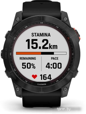 Умные часы Garmin Fenix 7X Solar 51 мм (сланцево-серый/черный) 