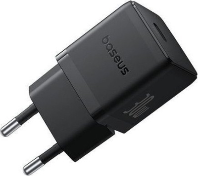 Сетевое зарядное Baseus Palm Fast Charger 1C 30W EU P10111605113-00 (черный) 