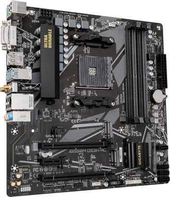 Материнская плата Gigabyte B550M DS3H AC (rev. 1.7) 