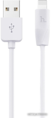 Кабель Hoco X1 USB Type-A - Lightning (1 м, белый) 