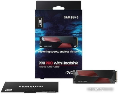 SSD Samsung 990 Pro с радиатором 4TB MZ-V9P4T0CW 
