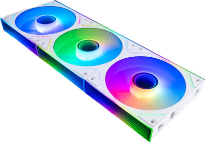 Комплект вентиляторов для корпуса Thermalright TL-M12QRW-S X3 (белый) 
