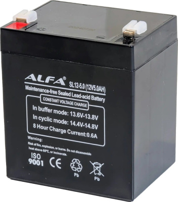 Аккумулятор для ИБП ALFA SL12-5 (12V-5Ah) 