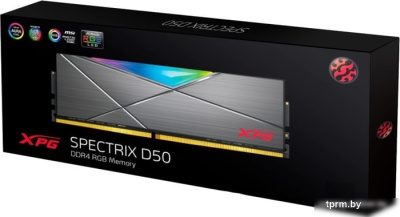 Оперативная память A-Data XPG Spectrix D50 RGB 16GB DDR4 PC4-25600 AX4U320016G16A-ST50 