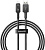 Кабель Baseus Unbreakable Series USB Type-A - Lightning (1 м, черный) 