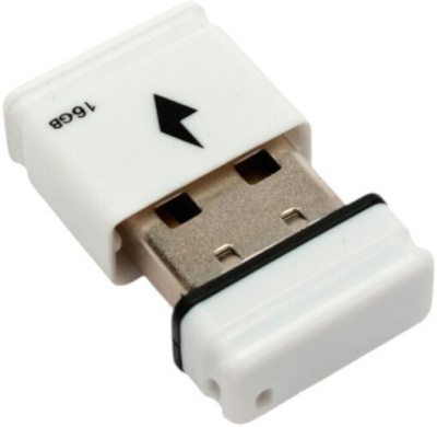 USB Flash Gembird GFL-2.0-16mini 16Gb (белый) 