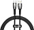 Кабель Baseus Glimmer Series Fast Charging Data Cable USB Type-A - Type-C 100W CADH000501 (2 м, черный) 