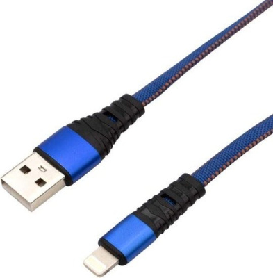Кабель Rexant 18-7053 USB Type-A - Lightning (1 м, синий) 
