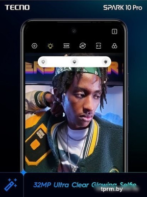 Смартфон Tecno Spark 10 Pro 8GB/256GB (жемчужный белый) 