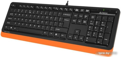 Клавиатура A4Tech Fstyler FK10 (черный/оранжевый) 