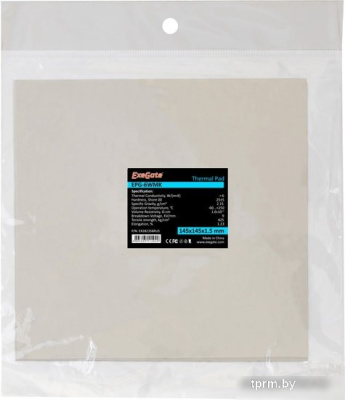 Термопрокладка ExeGate EPG-6WMK EX282358RUS (145x145x1.5 мм) 