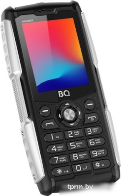 Мобильный телефон BQ-Mobile BQ-2449 Hammer (черный) 