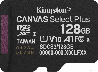 Kingston Canvas Select Plus microSDXC 128GB SDCS3/128GBSP 