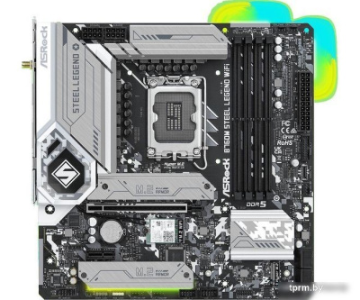 Материнская плата ASRock B760M Steel Legend WiFi  Материнская плата ASRock B760M Steel Legend WiFi