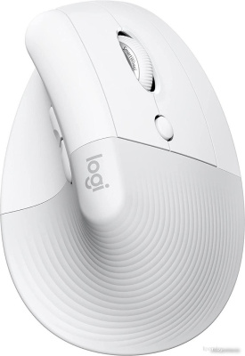 Вертикальная мышь Logitech Lift (белый) 