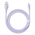 Кабель Baseus Pudding Series Fast Charging Cable 2.4A USB Type-A - Lightning (1.2 м, фиолетовый) Кабель Baseus Pudding Series Fast Charging Cable 2.4A USB Type-A - Lightning (1.2 м, фиолетовый)