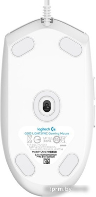 Игровая мышь Logitech G203 Lightsync (белый) 