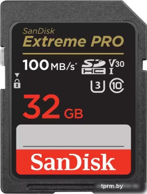 Карта памяти SanDisk Extreme PRO SDHC SDSDXXO-032G-GN4IN 32GB 
