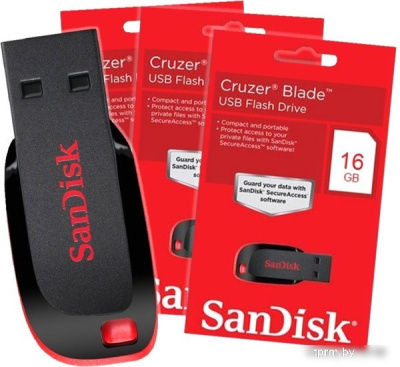 USB Flash SanDisk Cruzer Blade 16GB (SDCZ50-016G-B35) 