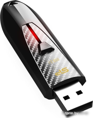 USB Flash Silicon-Power Blaze B25 64GB (черный) 
